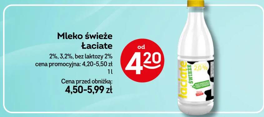 Mleko świeże Łaciate 2% +1 wariant