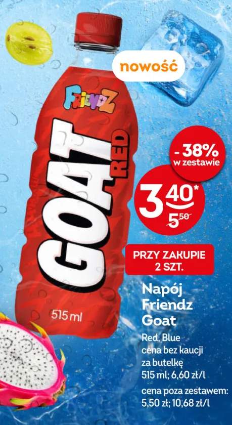 Napój Friendz Goat Red +1 wariant