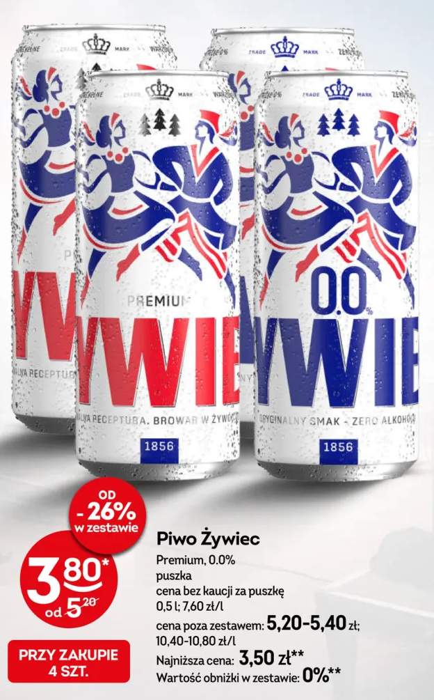 Piwo Żywiec Premium +1 wariant