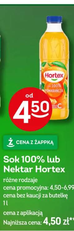 Sok 100% Hortex +1 wariant