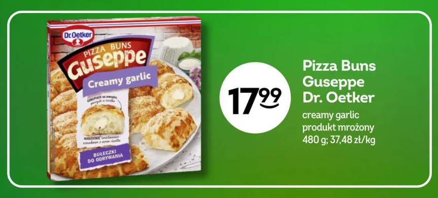 Pizza Buns Guseppe Dr. Oetker creamy garlic