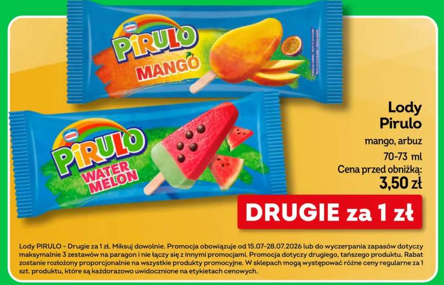 Lody Pirulo Mango +1 wariant
