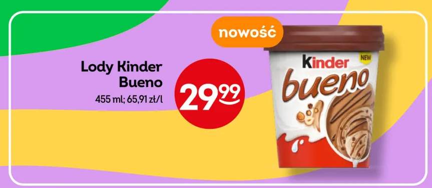 Lody Kinder Bueno