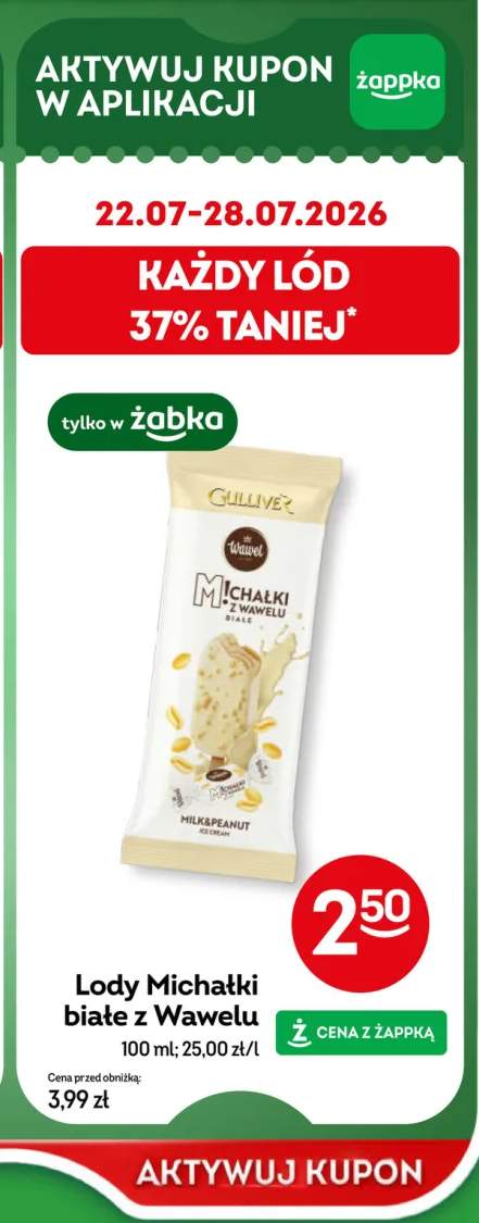 Lody Michałki białe z Wawelu