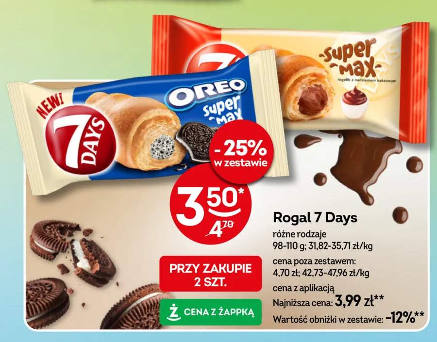 Rogal 7 Days Super Max Oreo +1 wariant