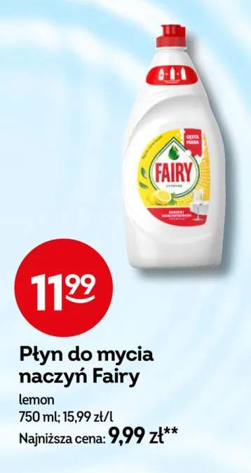 Płyn do mycia naczyń Fairy lemon