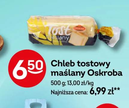 Chleb tostowy maślany Oskroba