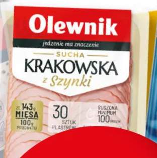 Kiełbasa krakowska sucha z szynki Olewnik