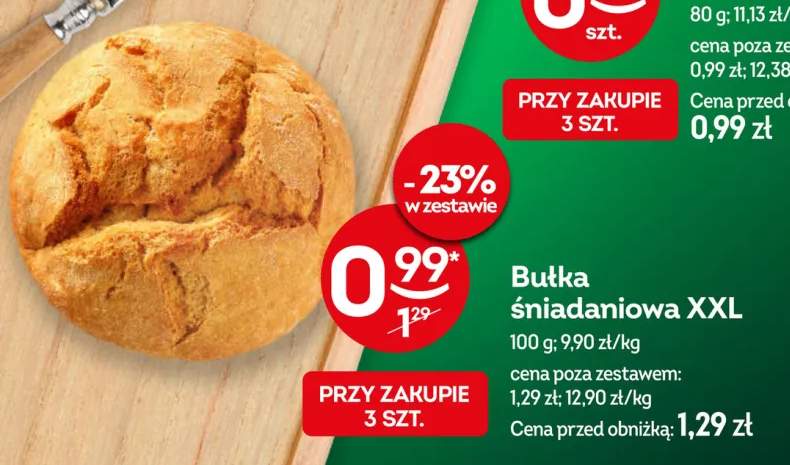 Bułka śniadaniowa XXL