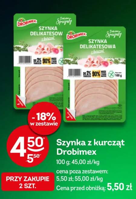 Szynka z kurcząt Drobimex