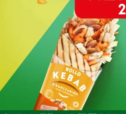 Rollo Kebab z kurczakiem Żabka