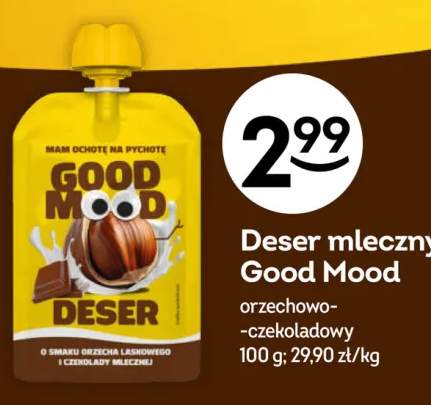 Deser mleczny orzechowo-czekoladowy Good Mood