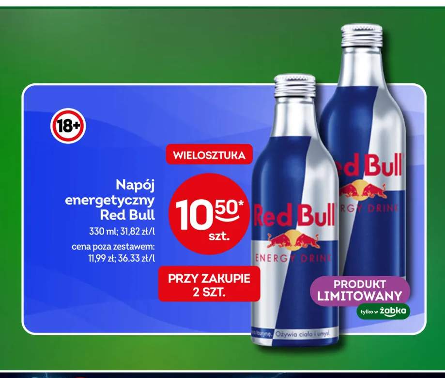 Napój energetyczny Red Bull