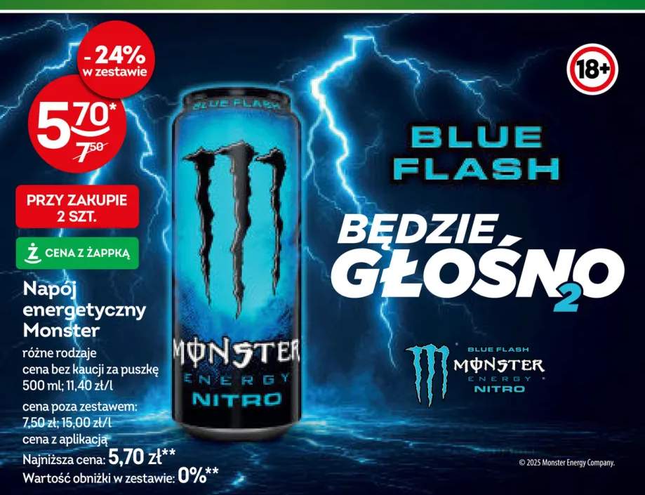 Napój energetyczny Monster
