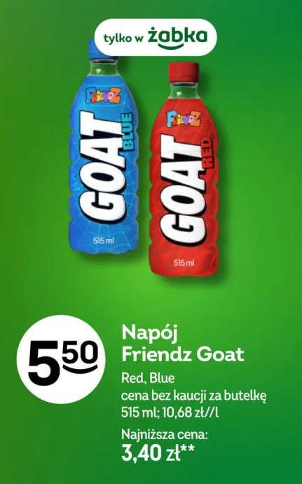 Napój Friendz Goat Red +1 wariant