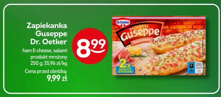 Zapiekanka Guseppe ham & cheese Dr. Oetker +1 wariant