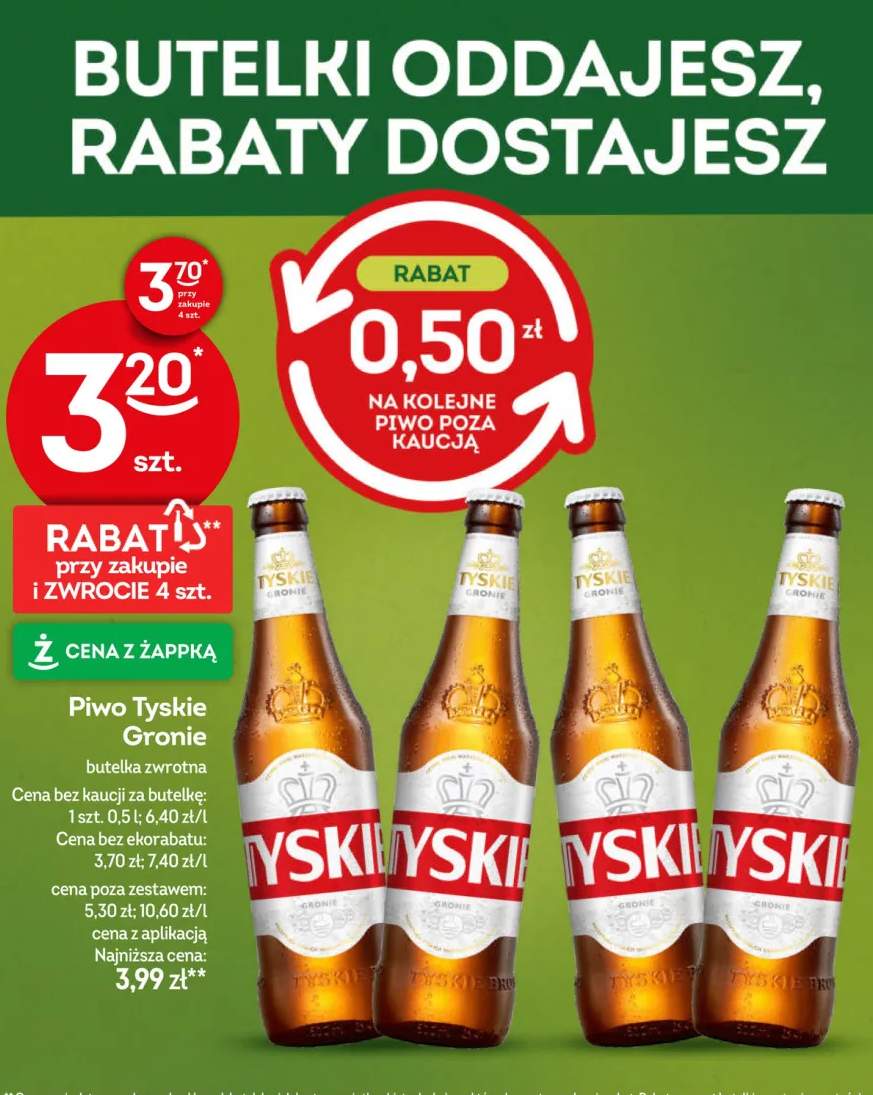Piwo Tyskie Gronie