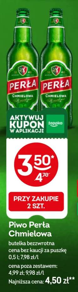 Piwo Perła Chmielowa
