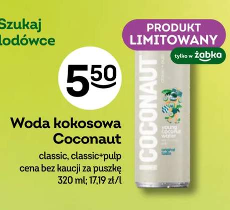Woda kokosowa Coconaut classic +1 wariant