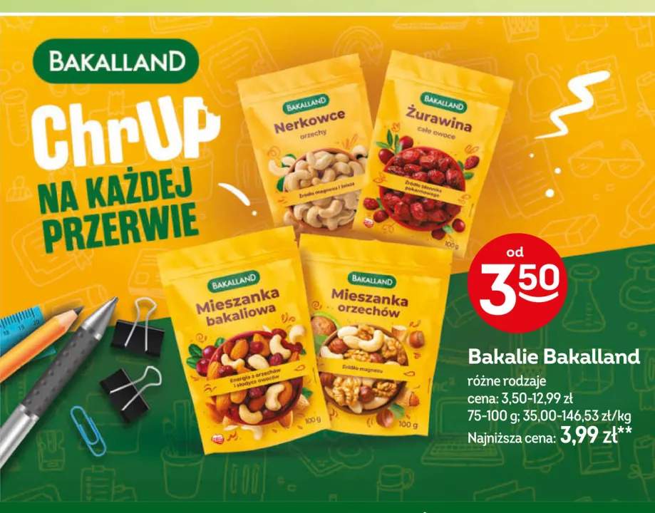 Nerkowce Bakalland +4 warianty