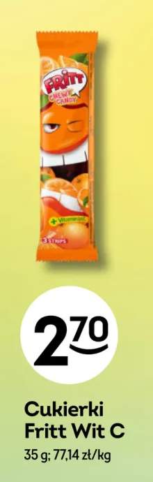 Cukierki Fritt Wit C