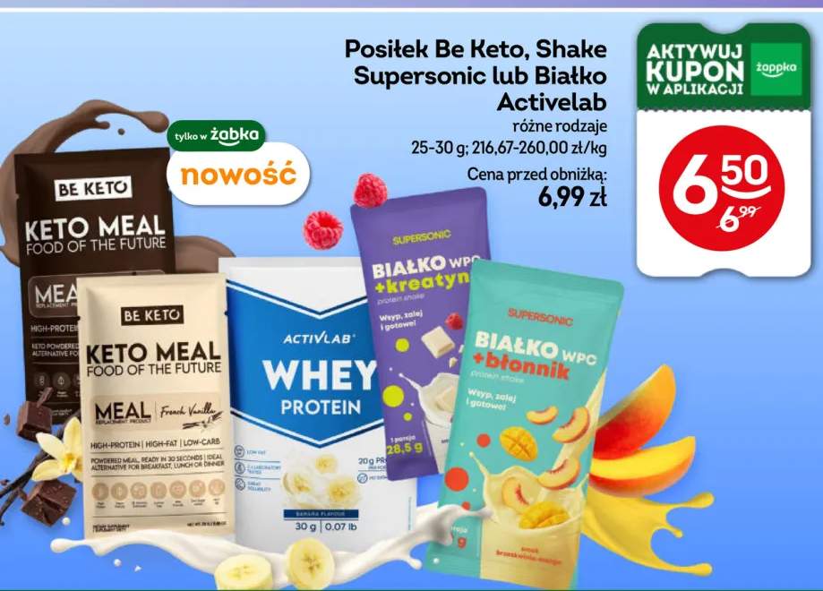 Posiłek Be Keto Keto Meal czekoladowy +4 warianty