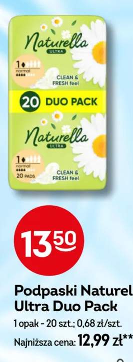 Podpaski Naturella Ultra Duo Pack