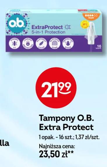 Tampony O.B. Extra Protect