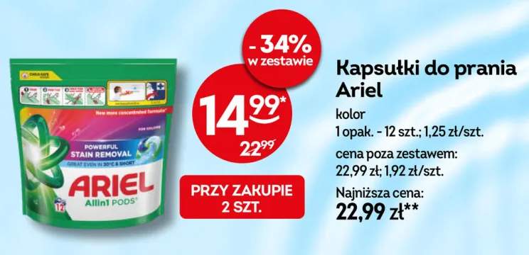Kapsułki do prania Ariel kolor