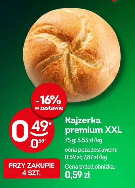 Kajzerka premium XXL