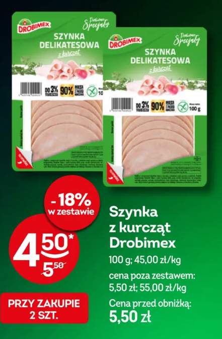 Szynka z kurcząt Drobimex