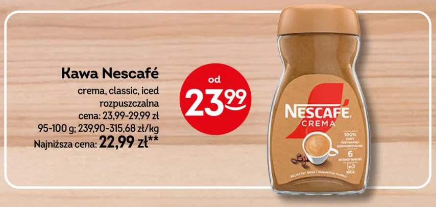 Kawa rozpuszczalna Nescafé Iced +2 warianty