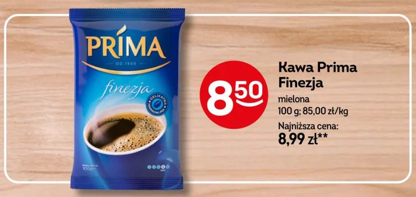 Kawa mielona Prima Finezja
