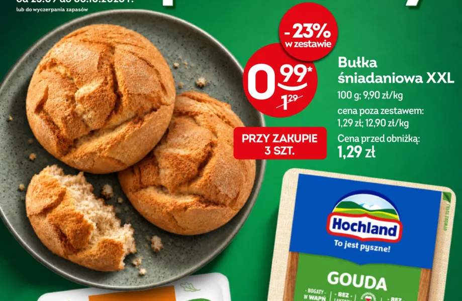 Bułka śniadaniowa XXL
