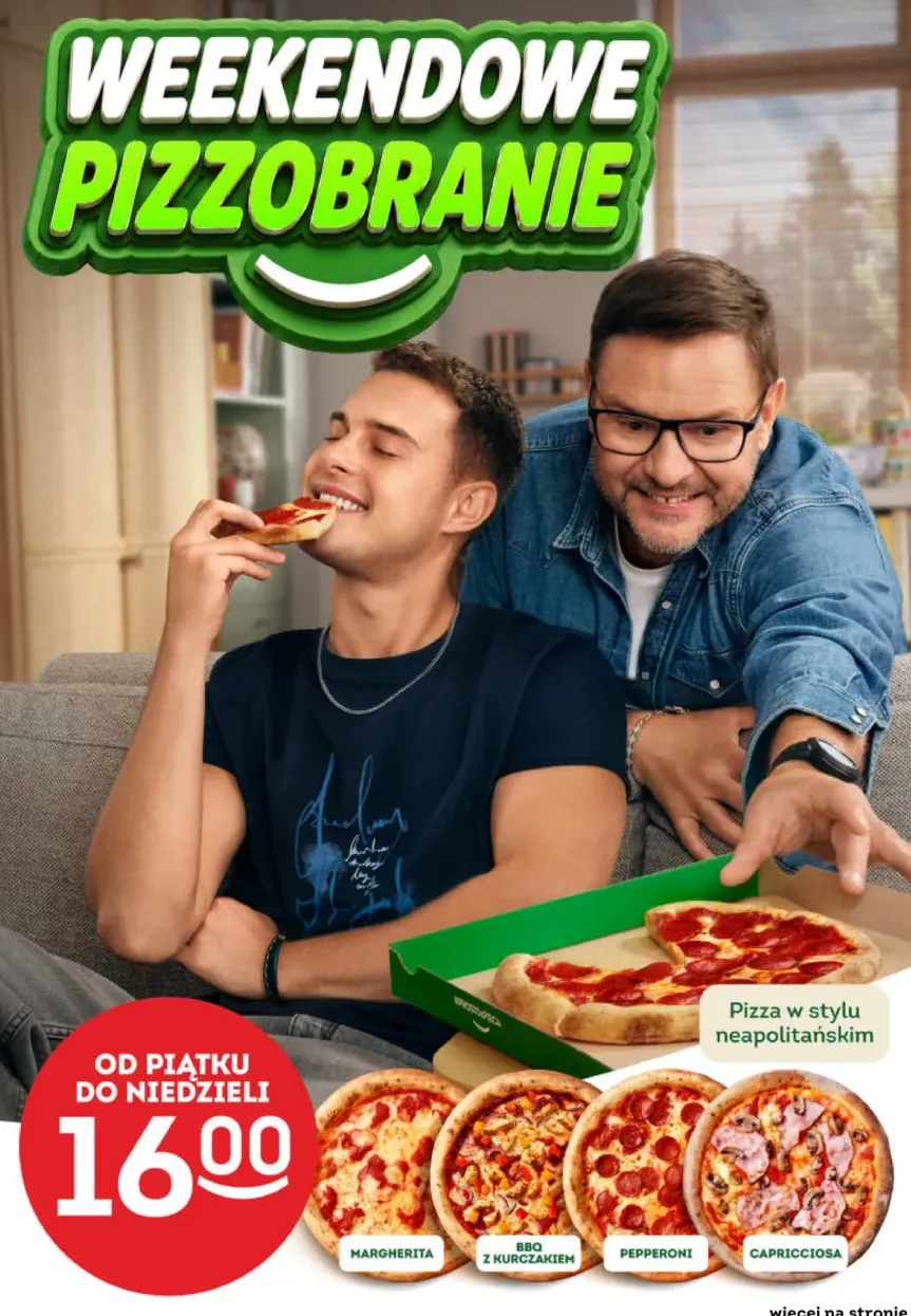 Pizza w stylu neapolitańskim Margherita +3 warianty