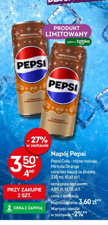 Napój gazowany Pepsi Cola +1 wariant