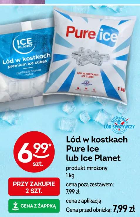 Lód w kostkach Pure Ice +1 wariant