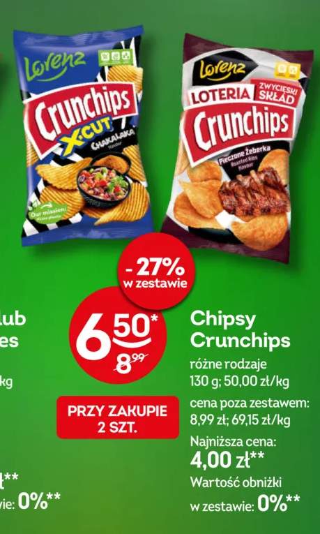 Chipsy Crunchips X-Cut Chakalaka +1 wariant