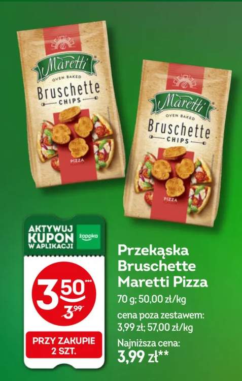 Przekąska Bruschette Maretti Pizza