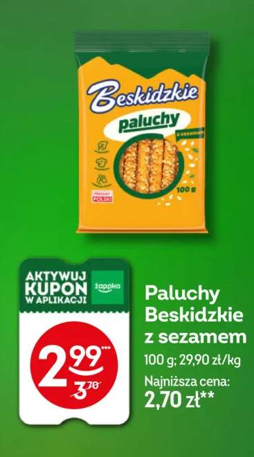 Paluchy Beskidzkie z sezamem