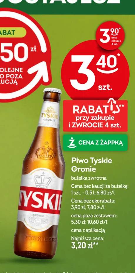 Piwo Tyskie Gronie