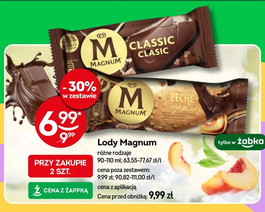 Lody Magnum Classic +1 wariant