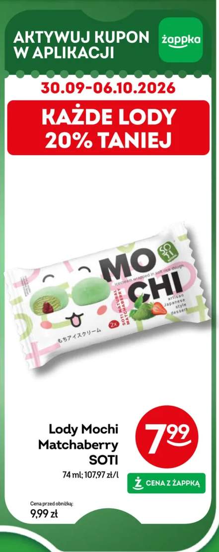 Lody Mochi Matchaberry SOTI