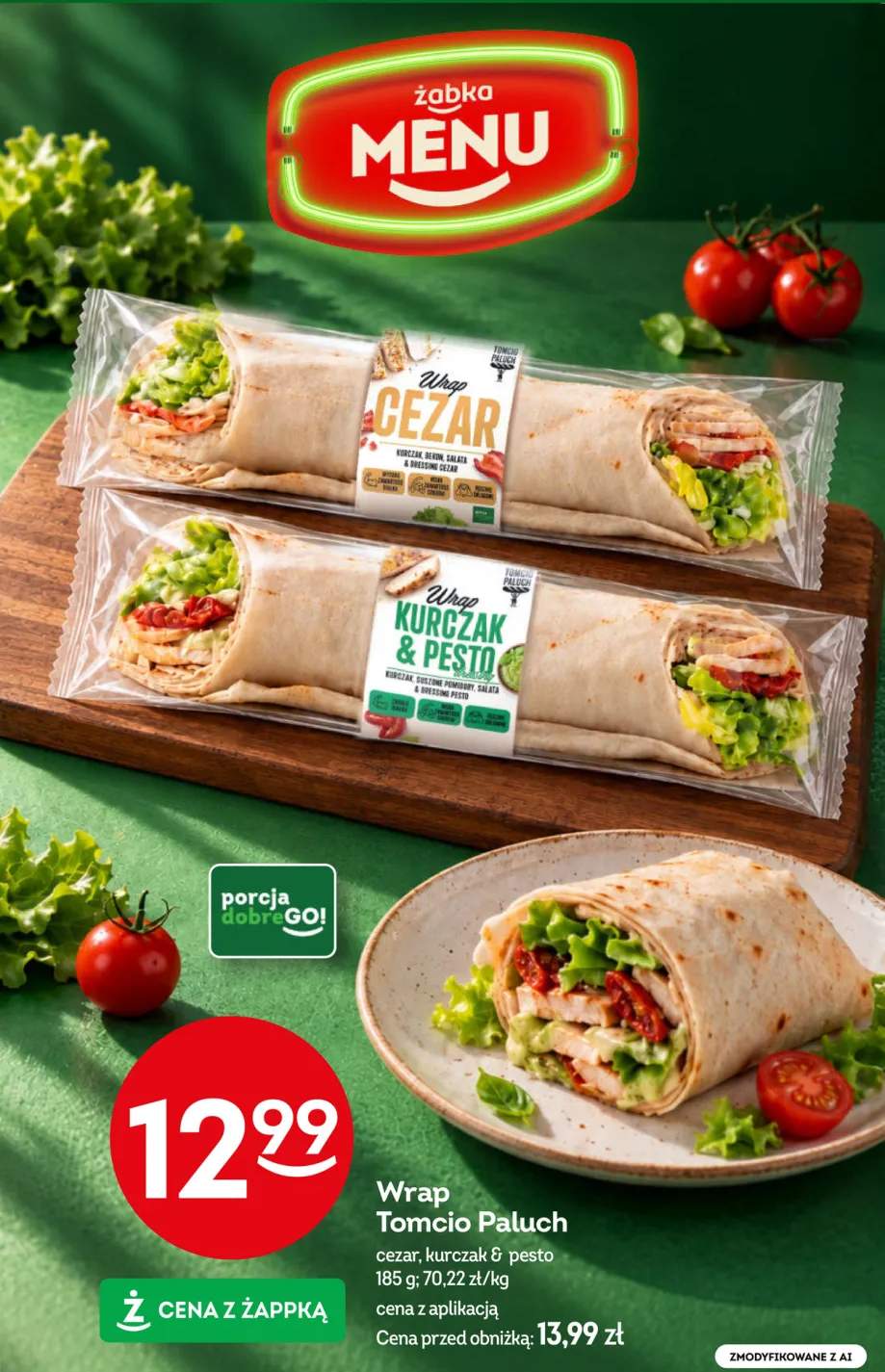 Wrap Tomcio Paluch cezar +1 wariant