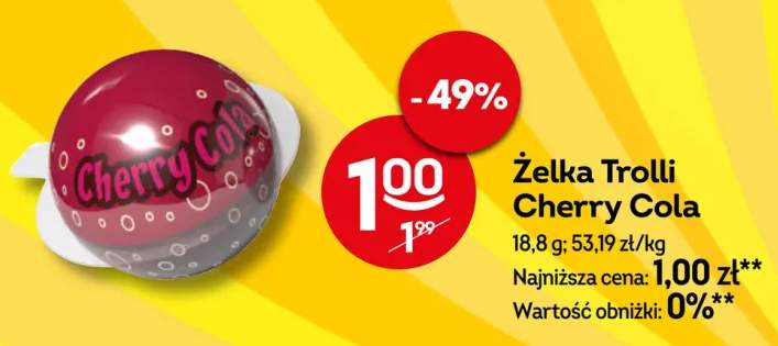 Żelka Trolli Cherry Cola