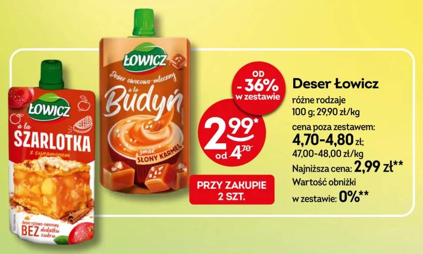 Deser Łowicz a'la Szarlotka z cynamonem +1 wariant