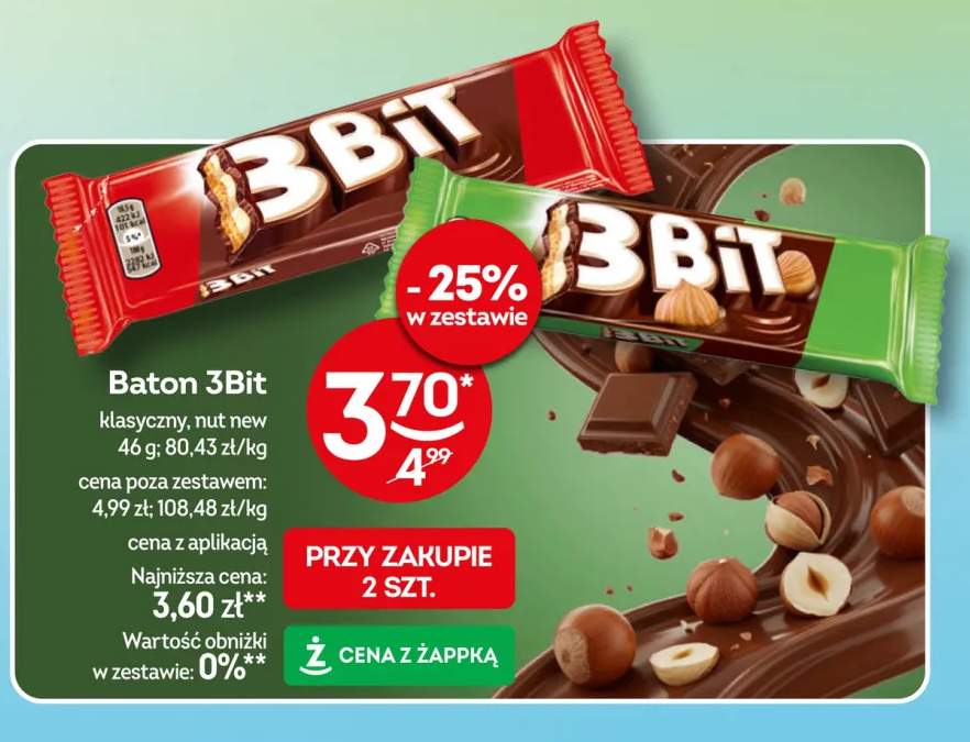 Baton 3Bit klasyczny +1 wariant