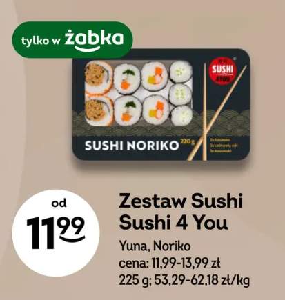 Zestaw Sushi Yuna Sushi 4 You +1 wariant