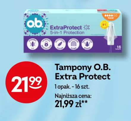 Tampony O.B. Extra Protect