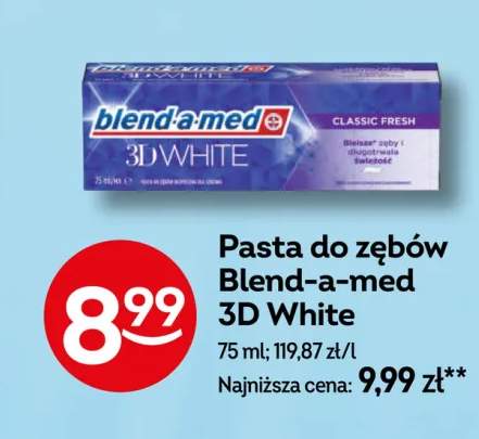 Pasta do zębów Blend-a-med 3D White